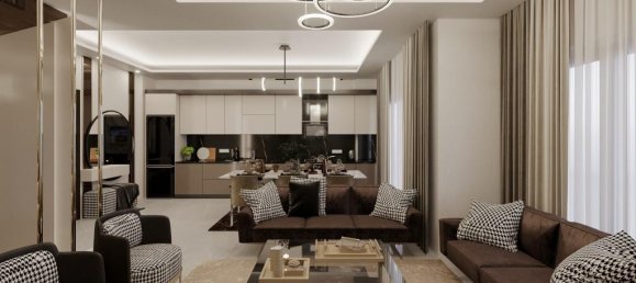 Пентхаус с 2 комнатами в Оба, Турция № 9815 29