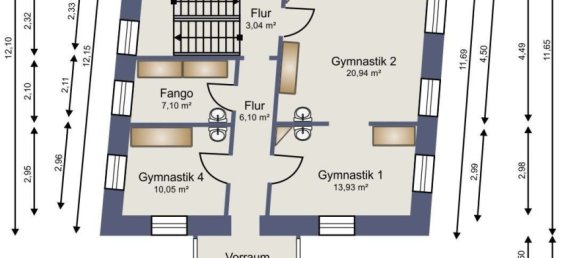 16-Zimmer Gebäude in Trier, Germany, Nr. 67954 32