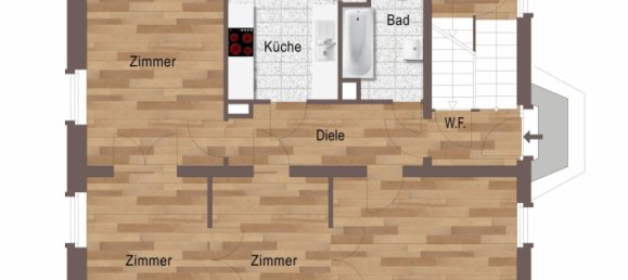Casa de 9 divisões em Leipzig, Germany N.º 129725 13