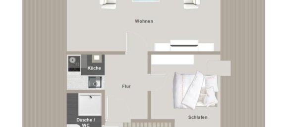 2 rooms Apartment in Augsburg, Germany No. 353633 12