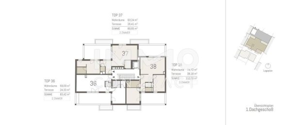 2 chambres Appartement à Vienna, Austria No. 141277 11