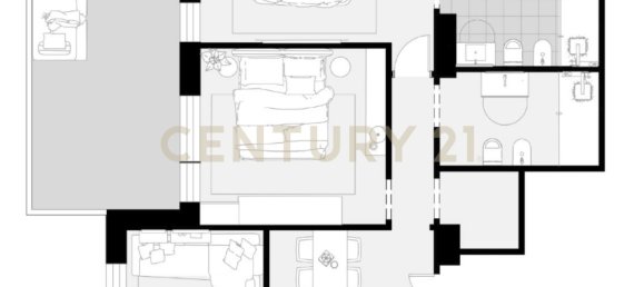 2 bedrooms Apartment in Rome, Italy No. 70044 22