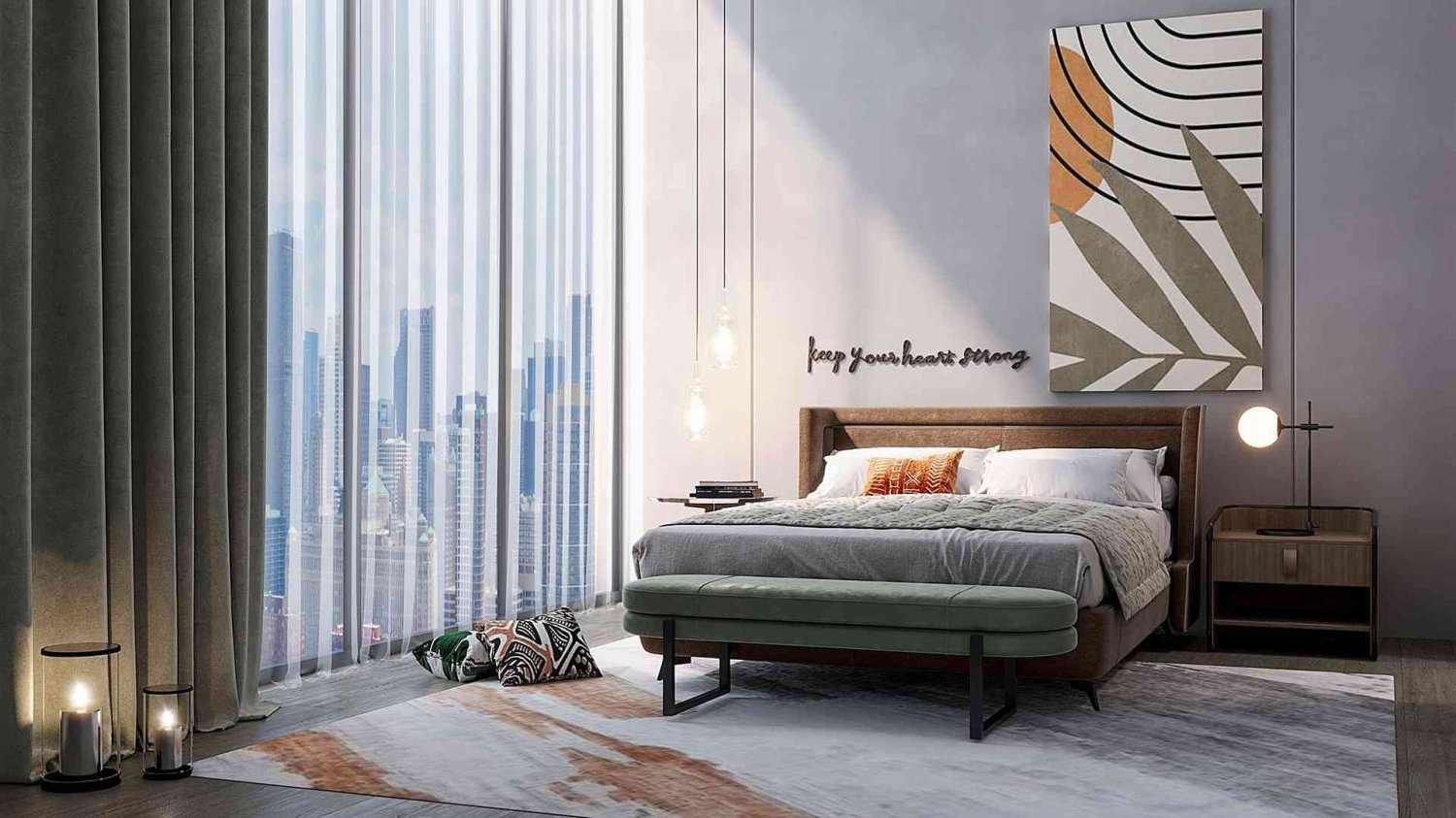 Apartamento de 1 dormitorio en MILLENNIUM TALIA RESIDENCES, Al Furjan, UAE No. 62163