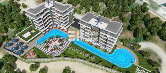 Квартира 1+1 в Аланья, Турция № 32182 3