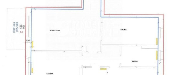 3 rooms Apartment in Bergamo, Italy No. 182937 15