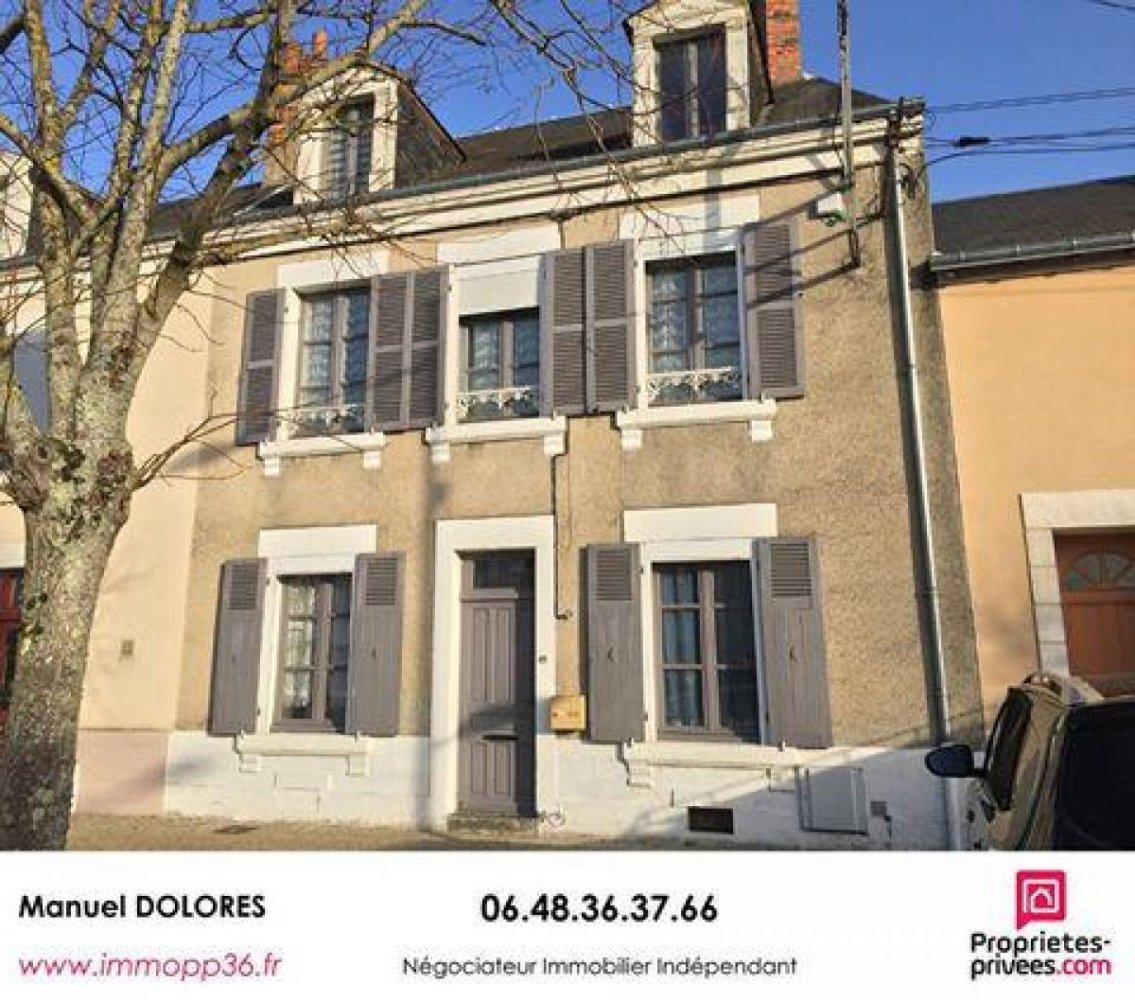 Casa de 5 dormitorios en Chateauroux, France No. 8564