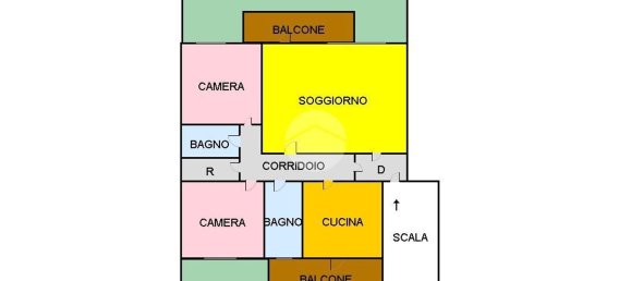 Apartamento de 4 habitaciónes en Palermo, Italy No. 286841 42