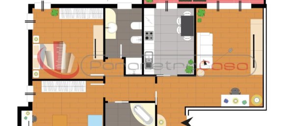 Apartamento T3 em Cusano Milanino, Italy N.º 338131 30