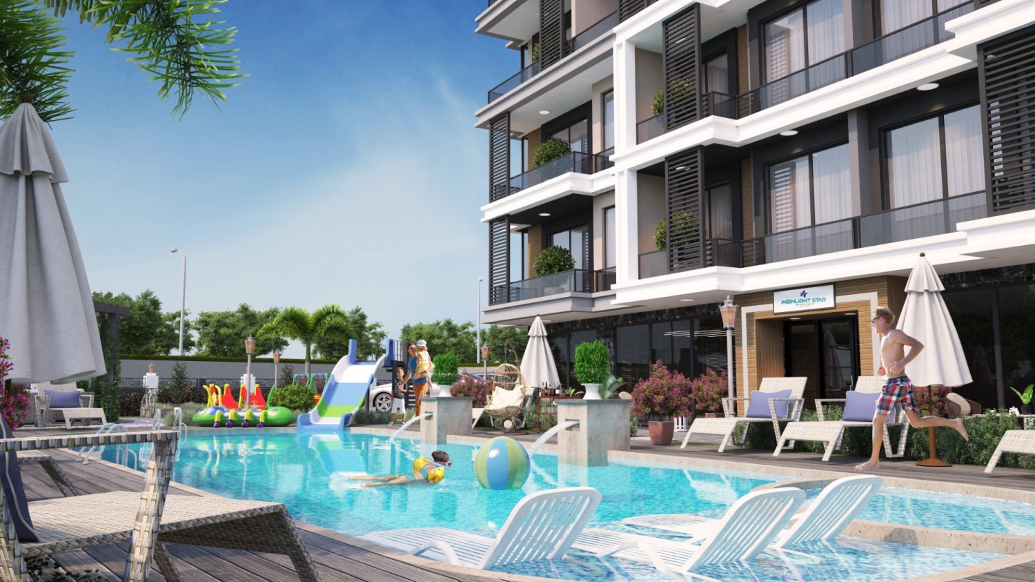 Penthouse 2+1 à Moonlight Star Residence, Avsallar, Turkey No. 36856