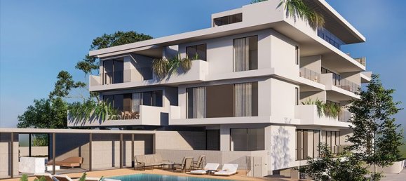 Квартира с 3 спальнями в Пафос, Кипр № 18123 15