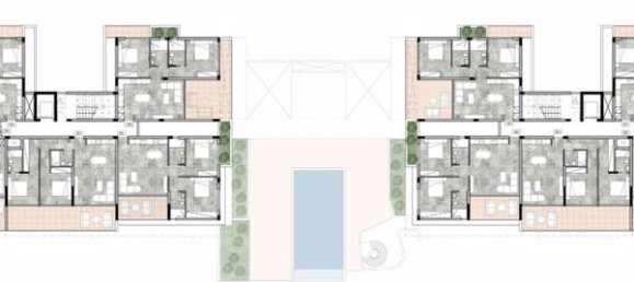 Квартира с 3 спальнями в Пафос, Кипр № 18123 18
