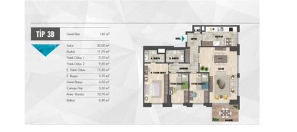 4 rooms Apartment in Kartal, Turkey No. 21880 22