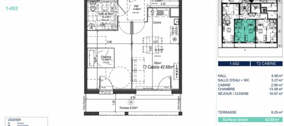 1 Schlafzimmer Wohnung in Cucq, France, Nr. 160527 2