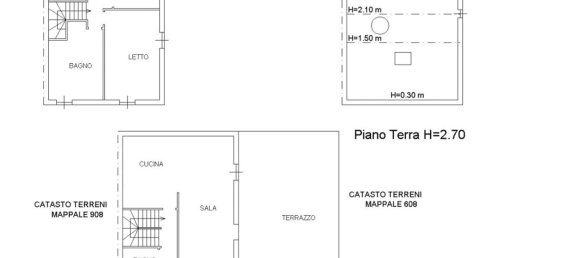 6 rooms House in Villanova Monteleone, Italy No. 164821 16