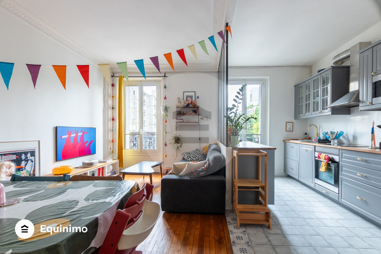 2 غرف نوم شقة في Vitry-sur-Seine, France رقم 350313