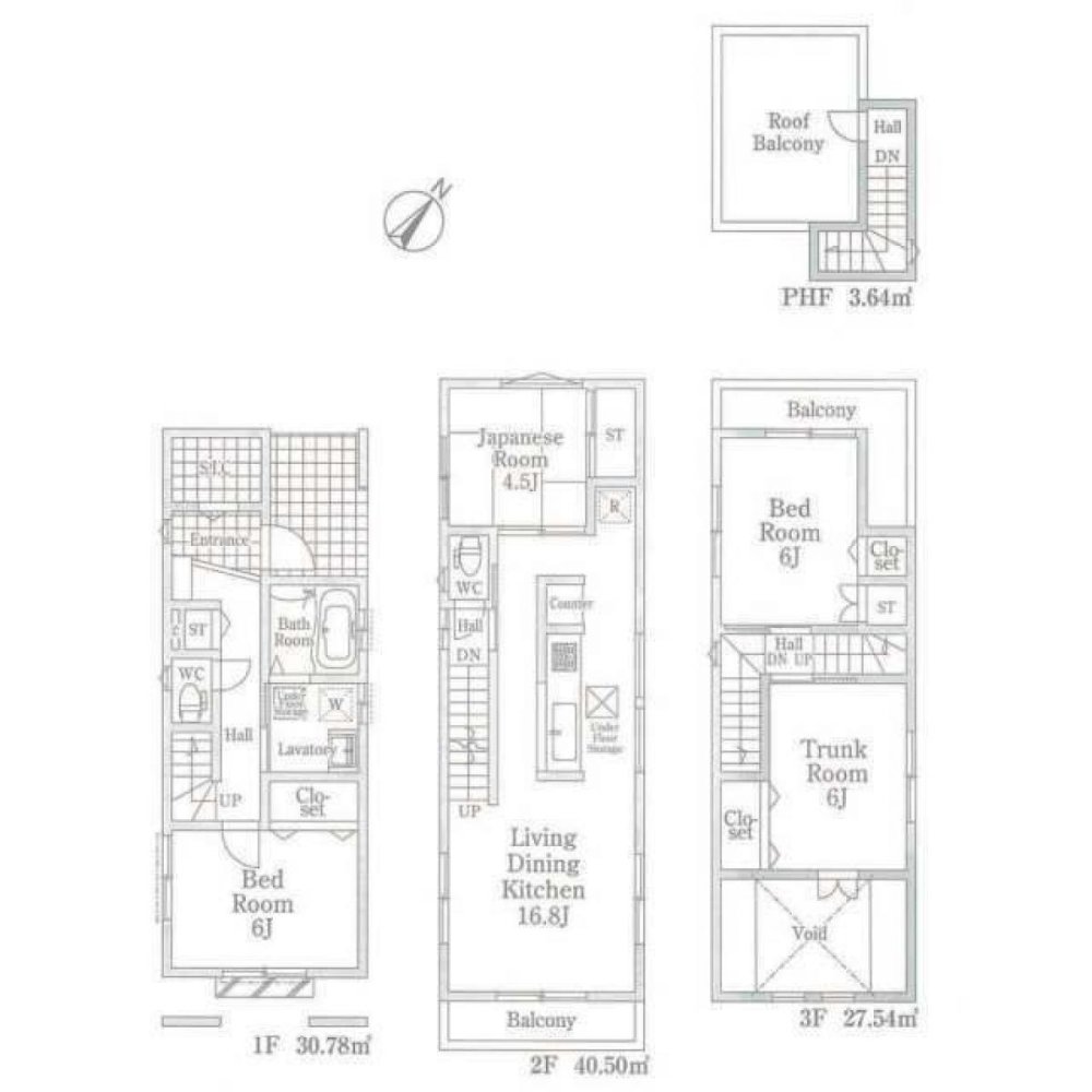 3 Schlafzimmer Haus in Saitama, Japan, Nr. 7141