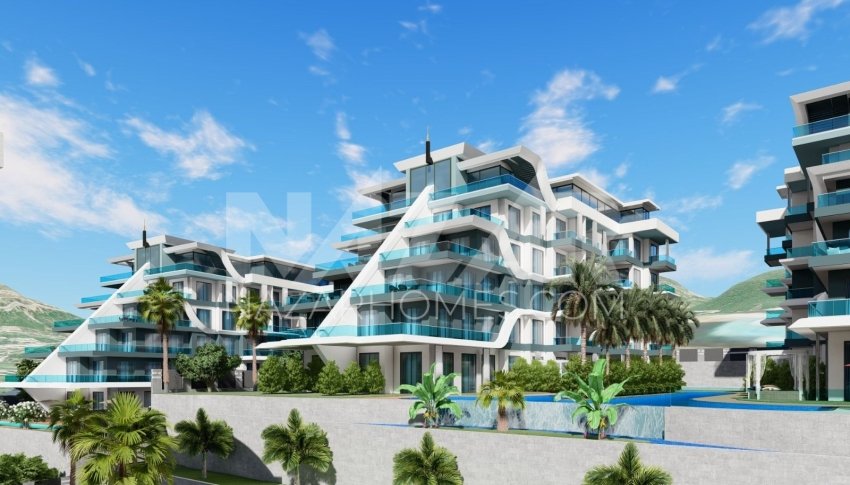 Apartment 1+1 in Alanya, Turkey No. 14394