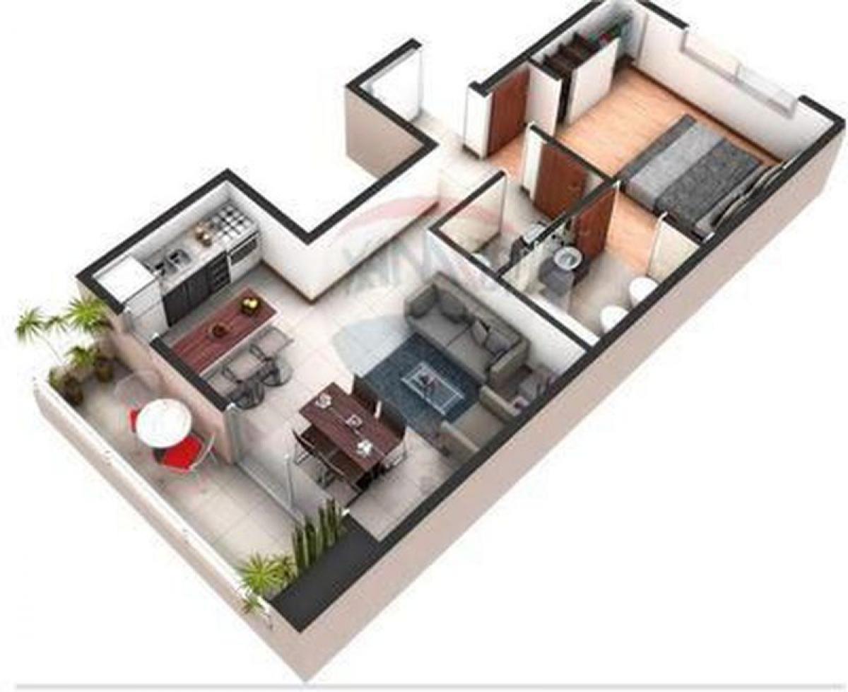 Studio in Buenos Aires, Argentina No. 97127