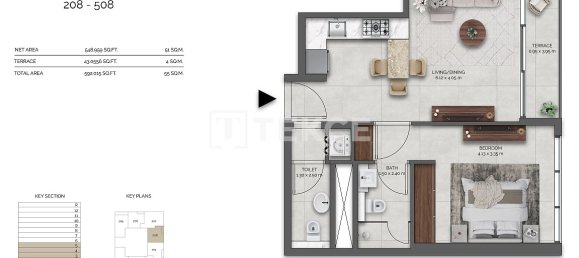 2 bedrooms Apartment for sale in Dubai, UAE № 210129 22