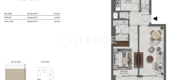 2 bedrooms Apartment for sale in Dubai, UAE № 210129 23