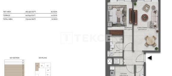2 bedrooms Apartment for sale in Dubai, UAE № 210129 24