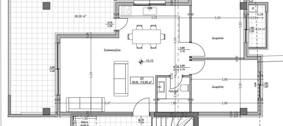 2 Schlafzimmer Wohnung in Kalamaria, Greece, Nr. 2017 5