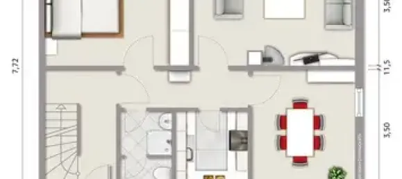 Таунхаус с 6 комнатами в Ludwigsburg, Германия № 359472 3