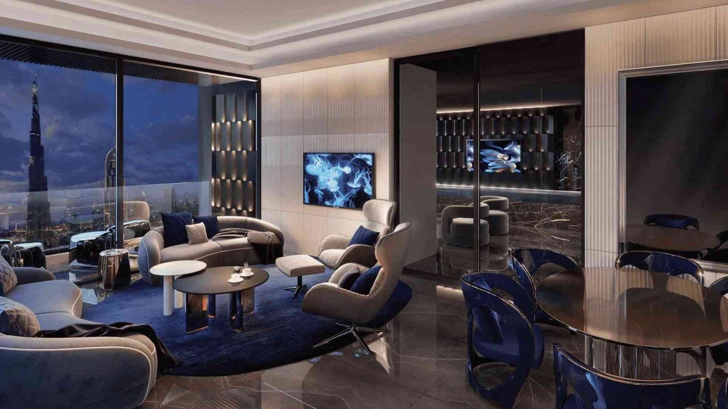 6 chambres Penthouse à BURJ BINGHATTI JACOB & CO RESIDENCES, Business Bay, UAE No. 60294