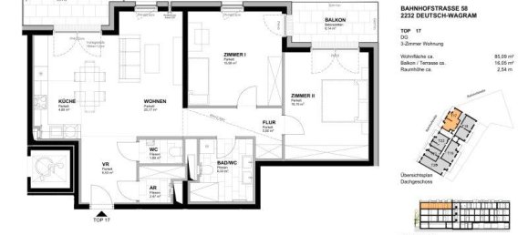 Коммерческая недвижимость с 3 комнатами в Дойч-Ваграм, Австрия № 82278 7