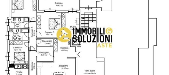 5 rooms Apartment in Treviglio, Italy No. 6100 34