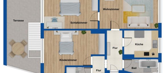Apartamento de 4 divisões em Wuppertal, Germany N.º 307275 10