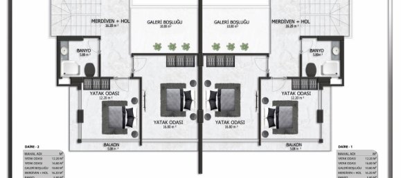 4 rooms Villa in Oba, Turkey No. 9748 6