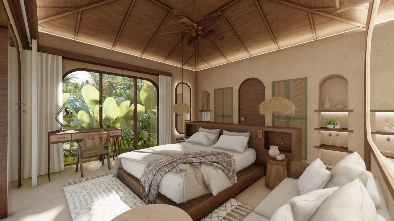 Вилла с 2 спальнями в Oak&Verde, Панган, Таиланд № 32248