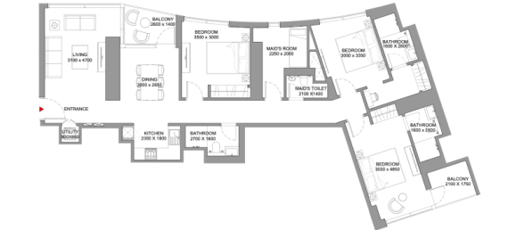 1 chambre Appartement à Dubai, UAE No. 121661 10