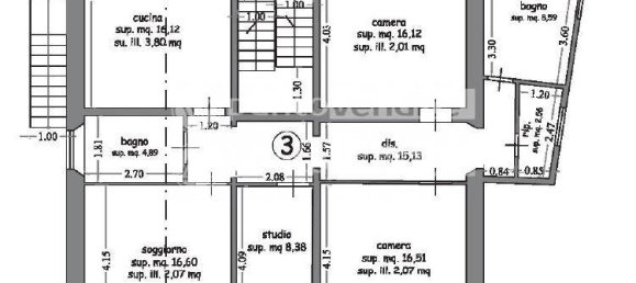 3 Schlafzimmer Wohnung in Capannori, Italy, Nr. 42677 5