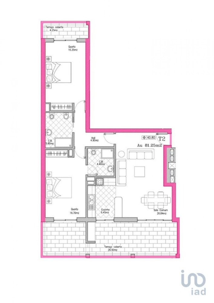 3 Schlafzimmer Wohnung in Lagos, Portugal, Nr. 2454