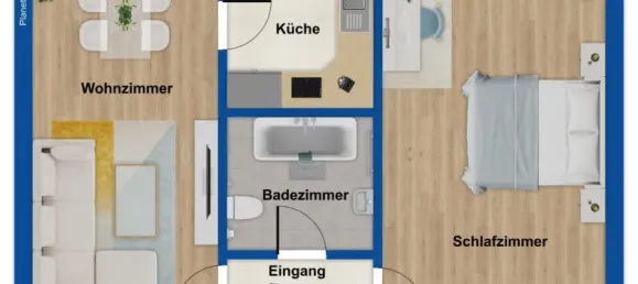 2-Zimmer Wohnung in Wandsbek, Germany, Nr. 333647 10