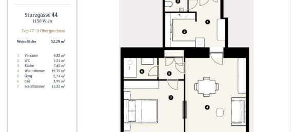 2 rooms Apartment in Rudolfsheim-Funfhaus, Austria No. 111021 8