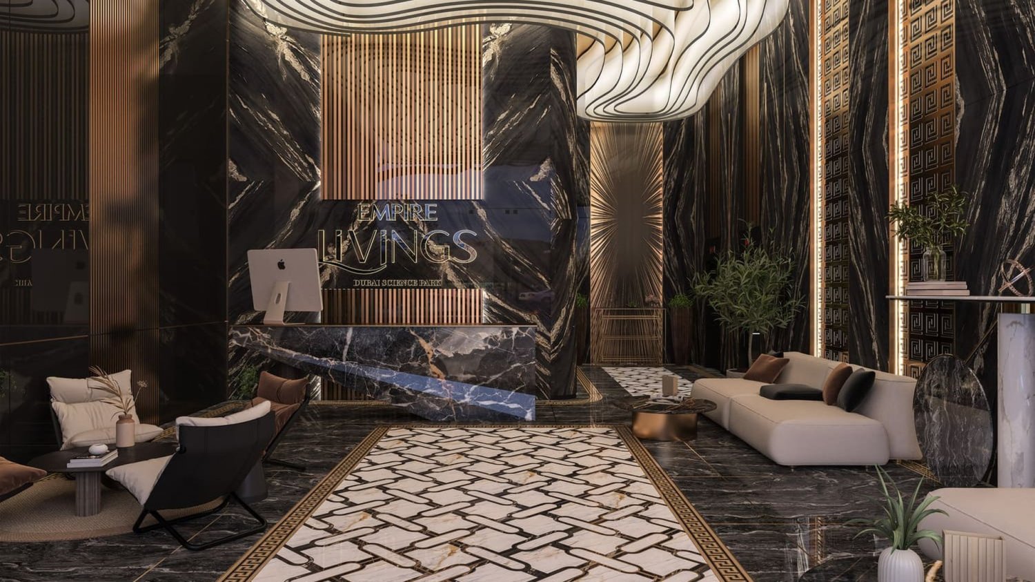 Apartamento T1 em Empire Livings, Al Barsha, UAE N.º 62928