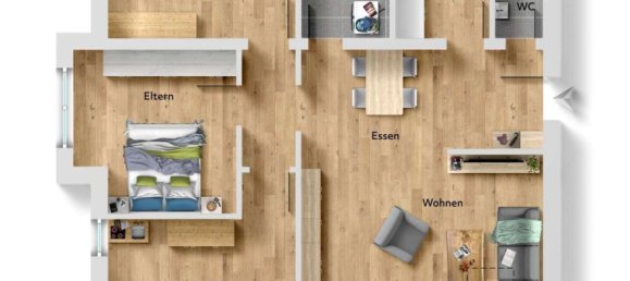 Квартира с 3 спальнями в Баден-Вюртемберг, Германия № 31580 14