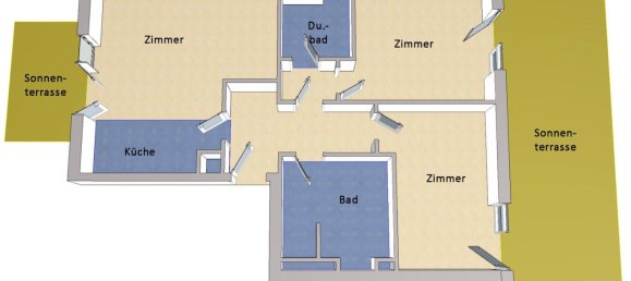 Apartamento de 3 divisões em Friedrichshain, Germany N.º 365601 6