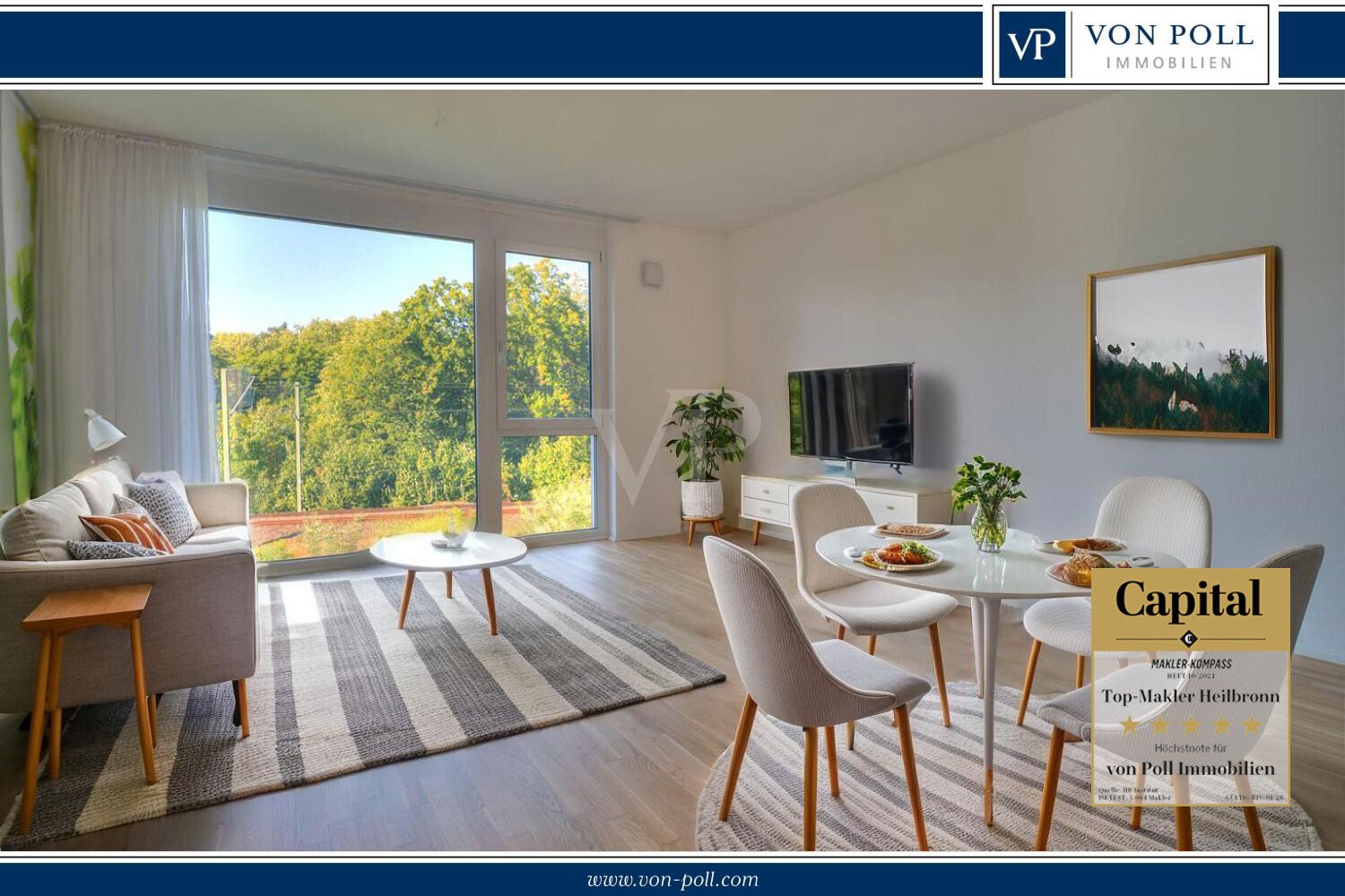 Квартира с 4 комнатами в Хайльбронн, Германия № 323171