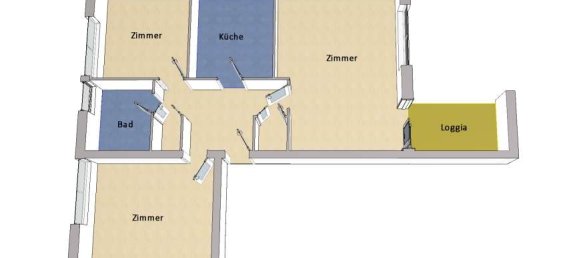 3 rooms Apartment in Steglitz, Germany No. 312206 7