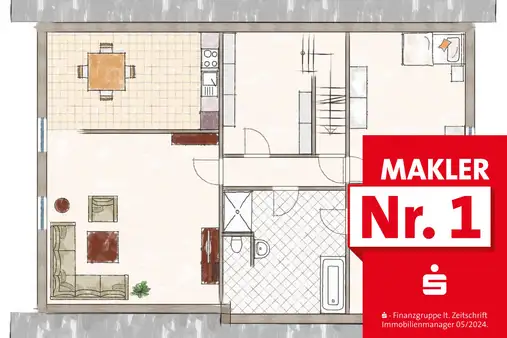 1 bedroom Apartment in Siegen-Wittgenstein, Germany No. 156570