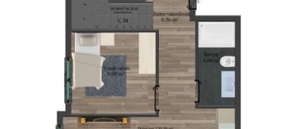 2-Zimmer Wohnung in Oba, Turkey, Nr. 12069 6