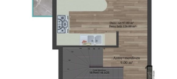 2-Zimmer Wohnung in Oba, Turkey, Nr. 12069 2