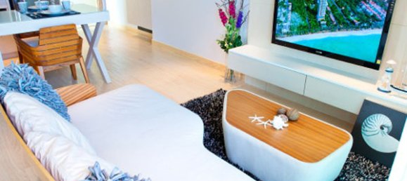 Estúdio em condomínio em Pattaya, Thailand N.º 650 8