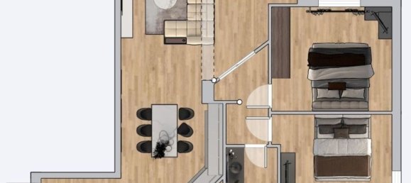 3 rooms Apartment in Perugia, Italy No. 190940 37