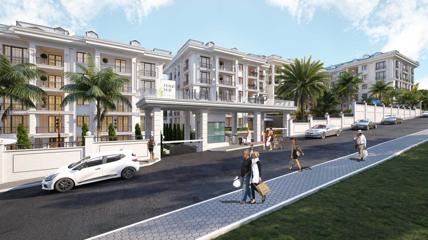 Apartment 3+2 in Hilal Hill, Bueyuekcekmece, Turkey No. 35670