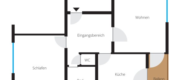 2-Zimmer Wohnung in Innsbruck-Stadt, Austria, Nr. 133279 9
